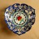 Rishtan ceramics "Flowers", 26 cm, blue