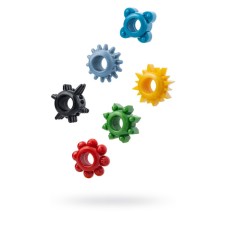 A set of erection rings Toyfa, TPE, Assorted, 6 pcs.
