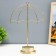 Night -bend "Umbrella" LED from batteries 3haa gold 10x22.5x31.5 cm Risalux