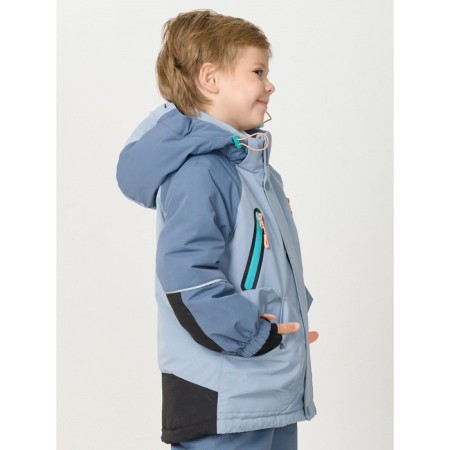 Jacket for boys, height 116 cm, gray color-3