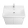 Tumbling under the Aquaton Skandon Doors, 70 cm, white gloss color, white matte