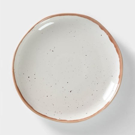 Porcelain plate Punto Bianca, D = 26.5 cm