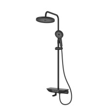 Душевая система IDDIS SpaHome SPABLBTi06, эффект SPA, тропический душ, душевой набор, черный   98158