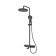 Shower system IDDIS SPAHOME SPABLBTI06, spa effect, tropical shower, shower set, black 98158