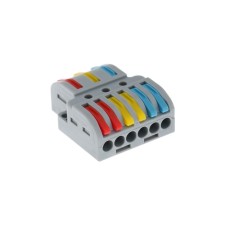 Electric Krapelnaya terminal, 32a, 0.08-4 mm2, phase/zero/land, 2 input 3 conclusion, nab. 10 pcs 1010547