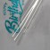 Glossy film "Happy Birthday", silver, 50 x 70 cm