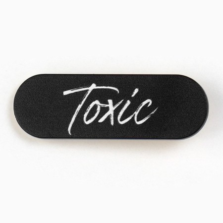Заколка для волос Toxic, 4.5 х 1.5 см-2
