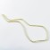Glass beads, set 140 pcs., Size 1 pc. - 6 mm, white color