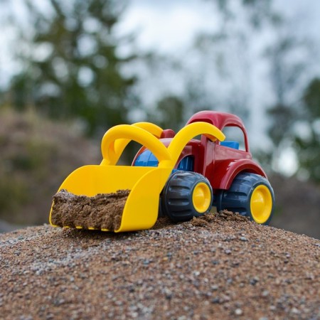 Tractor with a bucket-1