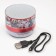 Portable New Year's “kittens” column, for the New Year, Bluetooth, USB, 6.9 x 6.9 x 5.2 cm
