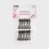 Automatic castle for lightning "Spiral", No. 3, decorative, 10 pcs, black nickel color