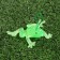 Lighting decorative suspension "Frog", 6 × 4.5 cm