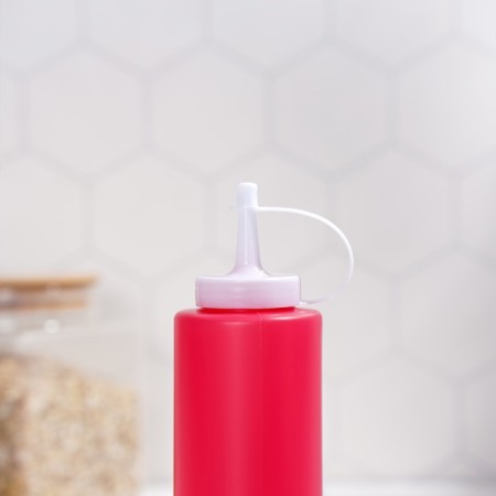 Tanks for the share sauce, 300 ml, 6 × 19 cm, red color-6