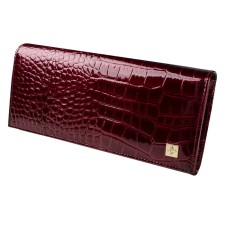 Wallet, cherry crocodile