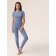 Women's T-shirt with texture Rubchik Mirey Maglia, size 44-46, blue color