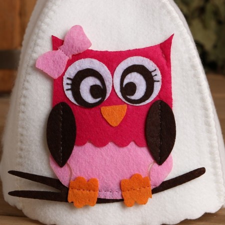 Bath cap with children's applique "Mary"-3