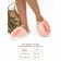 Pumpkin slippers, size 38-39, peach color