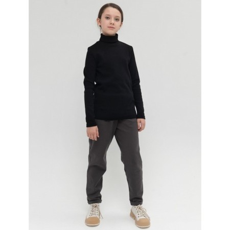 Jumper for girls, height 158 ​​cm, black color-5