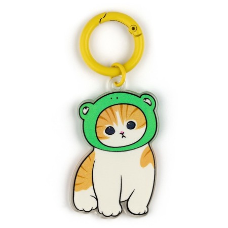 Key keychain children's "cat", 3.1 x 7.7 cm-2