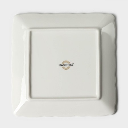 Porcelain plate Magistro Kingdom, 15.2 × 1.6 cm-4