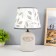 Benefite table lamp E14 15W gray 20x20x31 cm Risalux