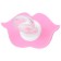 Silicone orthodontic "unicorn" dummy, from 0 months, with a cap
