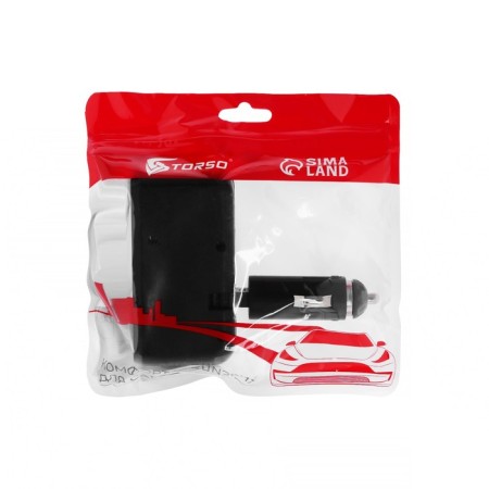 Torso cigarette lighter, 12-24 V, USB 2A, backlight-3