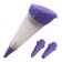 Decorator for cream 3 nozzles color mix