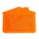 The training tablet "Magnetic drawing", orange color, 375 holes