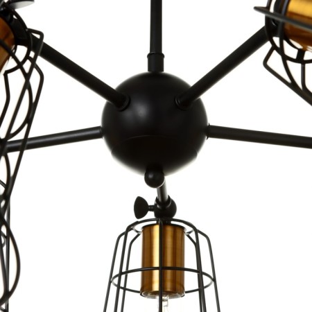 Chandelier 2210/5 E27 40W Black-Bronze 34.4x34.4x68 cm Bayerlux-6