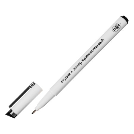 Handle capillary for drawing and graphics gamma "Studio" Liner 0.8 mm, black, price for 1 piece-3