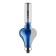 Clester's gross bison 28718-32, curly No. 7, shank d = 12 mm, 32 x 38 mm