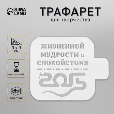 Plastic stencil 
