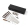 Set with skewers Gift "Falcon" in the case from eco-leather No. 26