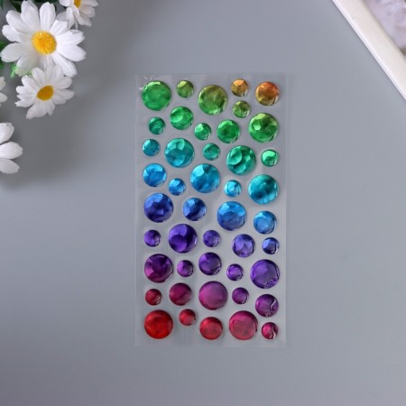 Stickers for creativity plastic "Circle. Circle" 22x9.5 cm-1