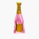 Foil ball 32 "Champagne Pink", figure