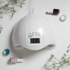 Luazon Luf-01, UV/LED, 48 W, 24 diode, Timer 60/90/120 C, USB, White.
