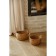 SL Home storage baskets, wicker, handmade, 2 pcs: 22 × 21 × 20 cm, 27 × 24 × 22 cm