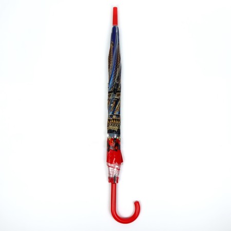 Umbrella - semi -automatic cane "Paris", 8 spokes, r = 41 cm, MIX drawing-9
