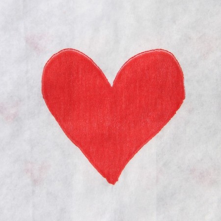 Package package, packaging, white, “heart” 20 x 11 x 4 cm without a window-4
