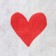 Package package, packaging, white, “heart” 20 x 11 x 4 cm without a window