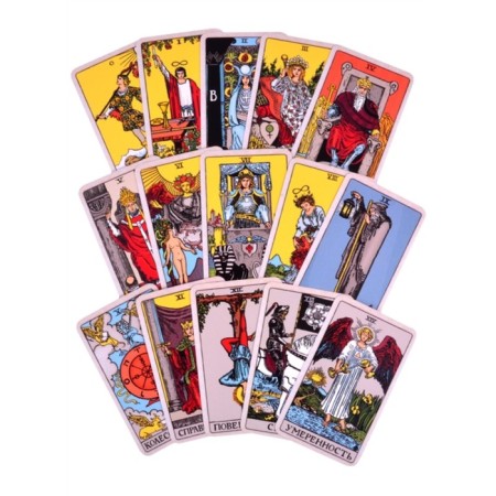 Classic Tarot. Mini-column (78 cards, 2 empty and instructions in the box)-3