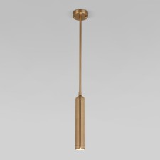 Suspended lamp Eurosvet Pacific 50255/1, GU10, 1x50W, 300x60 mm, brass color