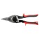 Matrix 78330 metal scissors, rubberized handles, straight -cutting, up to 1.0 mm, 250 mm