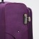 Big suitcase 28 ", a lightning department, code castle, 3 wheels, 2 external pockets, purple color