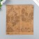 Scrapbooking paper bilateral craft "Flora" density 180 g 15.5x17 cm