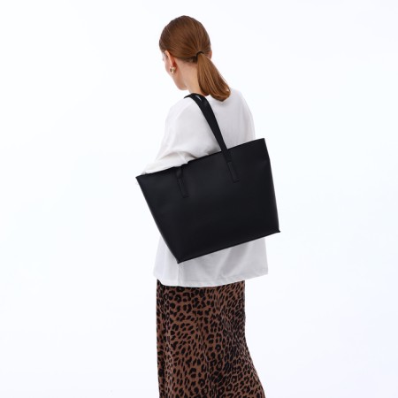 Female bag Textura, chover, large size, black color-9