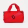 Sports bag with lightning, external pocket, red color