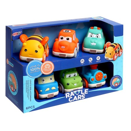 Set of Rattle Cars, 6 pcs.-9