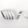 Tape "Tiffany" for decoration and gifts, silver, 2 cm x 50 m